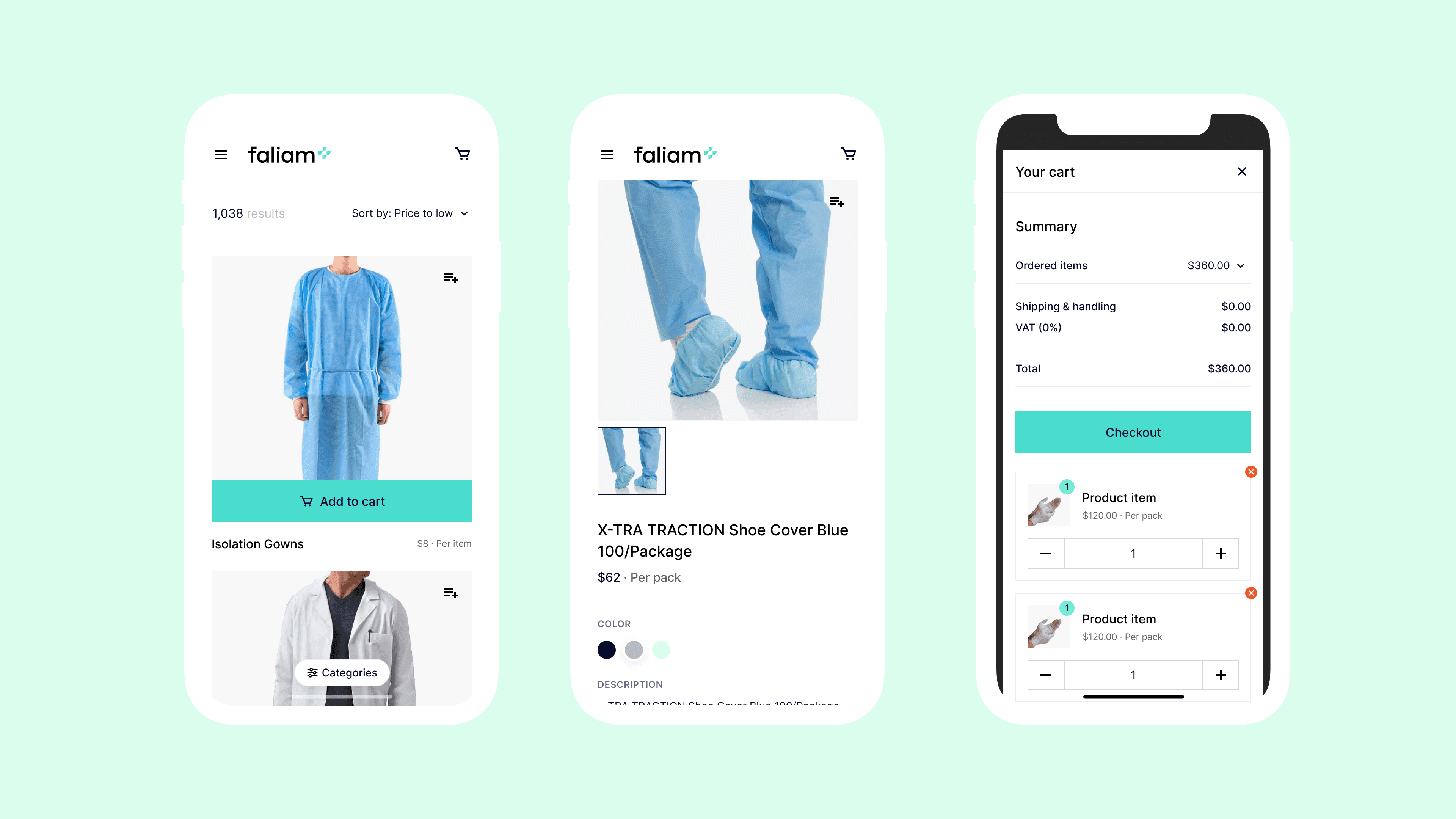 Explore and checkout